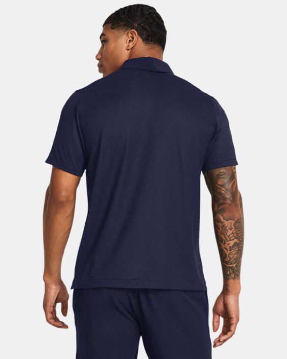 Men's UA Tour Tips Polo in Blue image number 1
